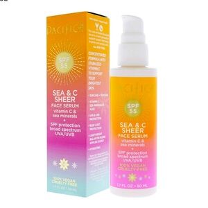 Pacifica Sea and C Sheer Face Serum SPF 55 Serum Unisex 1.7 oz